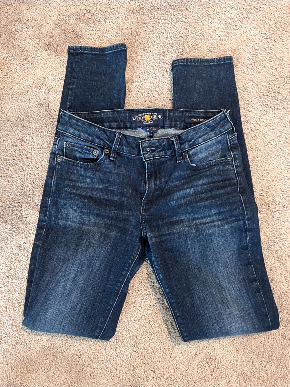 Lucky Brand Dark Blue Women's Jeans